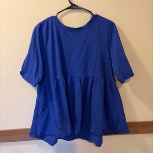 Zenana Outfitters Royal Blue Tunic Top